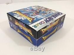 Dragon Warrior 1 2 + 3 Lot Nintendo Game Boy Gameboy Couleur Cib Complet