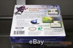 Dragon Warrior I Et II (game Boy Color, 2000) H-seam Scellé! Excellent! Rare