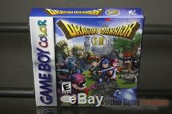 Dragon Warrior I & II (couleur De Game Boy, 2000) H-seam Scellé! Excellent! Rare