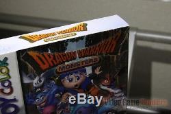 Dragon Warrior Monsters (game Boy Color, 2000) H-seam Sellé! Ultra Rare