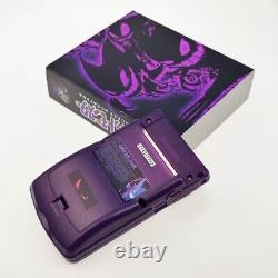 Écran IPS Game Boy Color GBC PREMIUM et coque personnalisée avec boîte Gengar