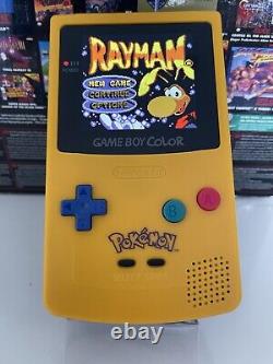 Écran IPS OLED couleur Game Boy Color de Nintendo Retro Gameboy Pokémon 2024 Amoled