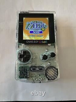 Écran IPS pour Gameboy Color et nouvelle coque translucide polie