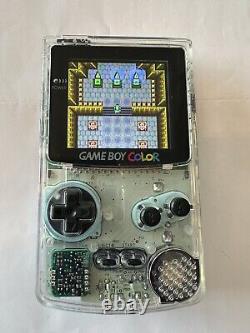 Écran IPS pour Gameboy Color et nouvelle coque translucide polie