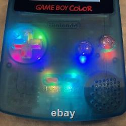 Écran OLED AMOLED Nintendo Gameboy Color, boutons LED, batterie USB-C de 1500mah