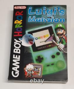 Édition Horreur du Gameboy Color de Nintendo en boîte personnalisée avec des modifications Loopy