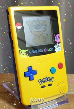 Édition Pikachu Pokémon de Game Boy Color en parfait état, MINT.