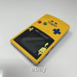Édition Pokémon Game Boy Color MANQUANT ARRIÈRE Testé/Fonctionne