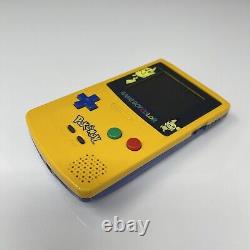Édition Pokémon Game Boy Color MANQUANT ARRIÈRE Testé/Fonctionne