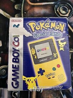 Édition limitée Game Boy Color Pokemon (boîte) comprenant Pokemon Rouge