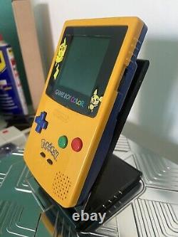 Édition limitée de la Gameboy Colour Pokémon Pikachu Authentique