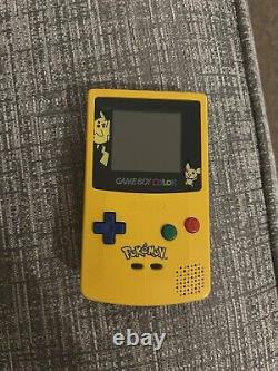 Édition spéciale Nintendo Game Boy Color Pokémon Pichu et Pikachu VGC