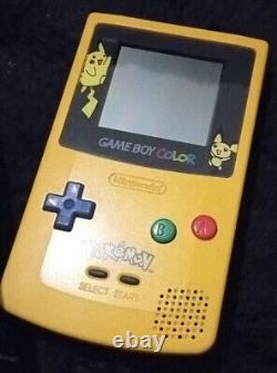 Édition spéciale Nintendo GameBoy Color Pokemon avec boîte d'origine