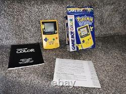 Édition spéciale de Gameboy Color Pokemon en boîte