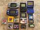 Énorme Gameboy Lot Gameboy Pocket, Advance, Couleur, Advance Sp! 9 Jeux! Pokemon