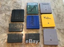 Énorme Gameboy Lot Gameboy Pocket, Advance, Couleur, Advance Sp! 9 Jeux! Pokemon