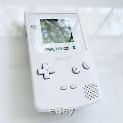 Étourdit Tous Lumineux Blanc Couleur & Game Boy En Verre Écran Ips Backlight Gameboy