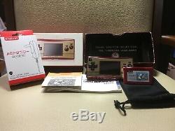 Ex +++ Nintendo Game Boy Micro Famicom 20 Nes Couleur Console De Jeux F / S