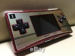 Ex +++ Nintendo Game Boy Micro Famicom 20 Nes Couleur Console De Jeux F / S
