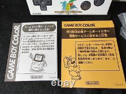 Excellente console Nintendo Gameboy Color édition limitée Pokemon Center - g0815