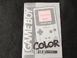 Excellente console Nintendo Gameboy Color édition limitée Pokemon Center - g0815