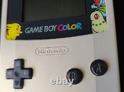 Excellente console Nintendo Gameboy Color édition limitée Pokemon Center - g0815