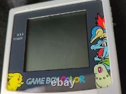 Excellente console Nintendo Gameboy Color édition limitée Pokemon Center - g0815