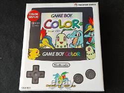 Excellente console Nintendo Gameboy Color édition limitée Pokemon Center - g0815