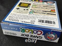 Excellente console Nintendo Gameboy Color édition limitée Pokemon Center - g0815