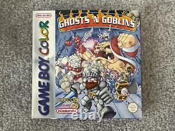 Fantômes N Gobelins Nintendo Game Boy Color EUR Très Rare Jeu en Couleur Gameboy Capcom PAL