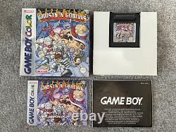 Fantômes N Gobelins Nintendo Game Boy Color EUR Très Rare Jeu en Couleur Gameboy Capcom PAL