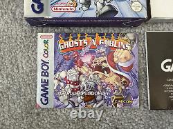 Fantômes N Gobelins Nintendo Game Boy Color EUR Très Rare Jeu en Couleur Gameboy Capcom PAL