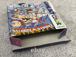 Fantômes N Gobelins Nintendo Game Boy Color EUR Très Rare Jeu en Couleur Gameboy Capcom PAL