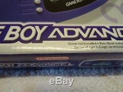 Game Boy Advance Console Violet En Couleur Brand New Uk Pal