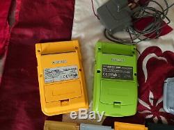 Game Boy Advance, Sp, Couleur, Et Pocket. Avec Des Jeux