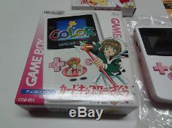 Game Boy Carte Couleur Captor Sakura Nintendo Japan + Jeu Soft Wink Ver. Nouveau