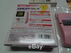 Game Boy Carte Couleur Captor Sakura Nintendo Japan + Jeu Soft Wink Ver. Nouveau
