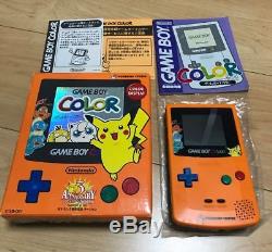 Game Boy Color Body Pokémon 3rd Anniversary Version Limitée Mint Pockemon Center
