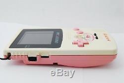 Game Boy Color Capteurs De Cartes Sakura Rose Édition Limitée Japan Tested Works # 1455