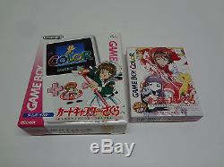Game Boy Color Cardcaptor Système Sakura Avec Le Jeu Set Nintendo Japan Nouveau