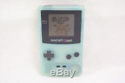 Game Boy Color Console Système Ice Blue Gameboy Cgb-001 Nintendo Testé Fr 12117