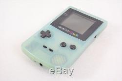 Game Boy Color Console Système Ice Blue Gameboy Cgb-001 Nintendo Testé Fr 12117