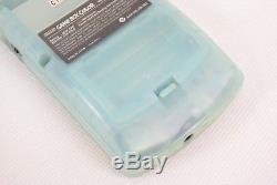 Game Boy Color Console Système Ice Blue Gameboy Cgb-001 Nintendo Testé Fr 12117