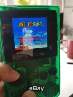 Game Boy Color Gbc Toy R Us Ltd Vert Ips Retour Light De L'une Des 55 Unités Dans Le Monde