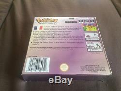 Game Boy Color Gbc Version Pokémon Cristal Complet (jeu, Notice, Boîte) Tbe