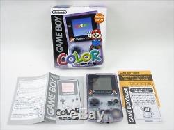 Game Boy Color Mario Ver. Console Mint Condition 1338 Boxed Cgb-001 Tested GB