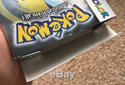Game Boy Color Pokemon Argent Complet Cib Authentic Testé Nouvelle Batterie