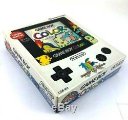 Game Boy Color Pokemon Centre Limited Pikachu Silver Gold De Nintendo Japon