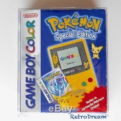 Game Boy Color Pokemon Édition Spéciale Avec Boite & Fourreau Rare