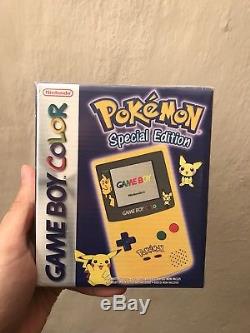 Game Boy Color Pokemon Édition Spéciale Nouveau Scellé